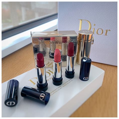 saks dior lipstick clutch|dior minaudiere lipstick set.